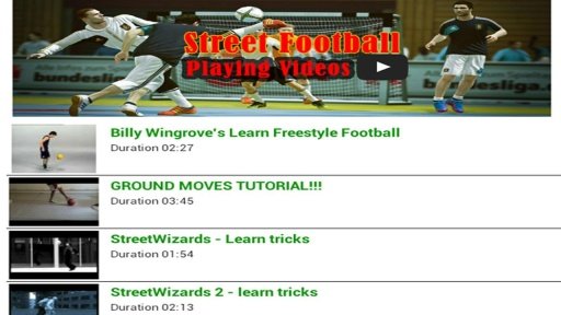 Street Football Skills Videos截图6