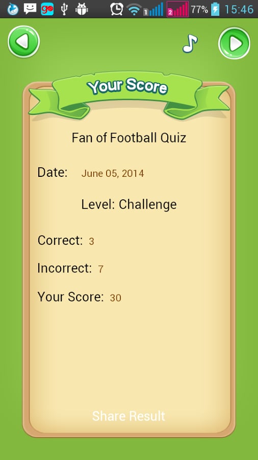 Fans of Football Quiz截图2