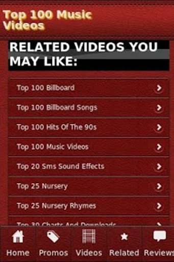 Top 100 Music Videos截图5