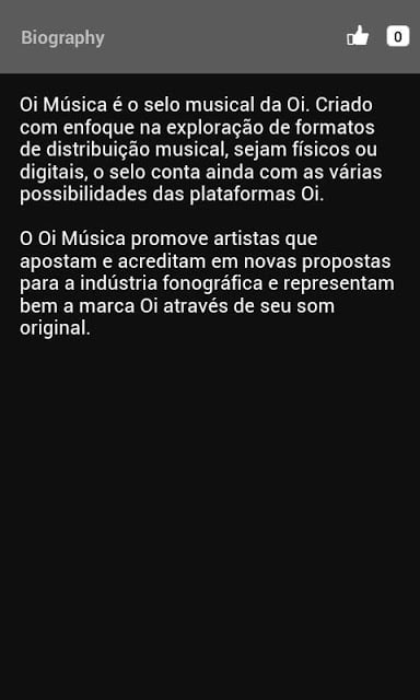 Oi M&uacute;sica截图5