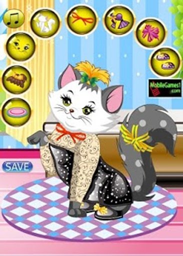 Fancy Cat Dress up game截图3