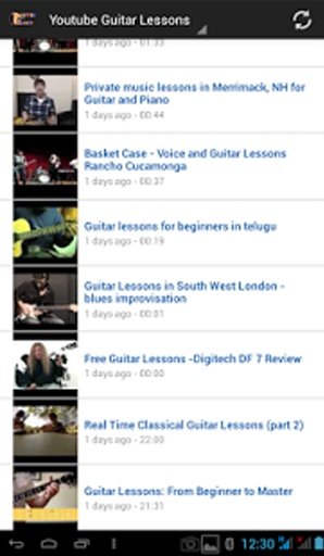 Guitar Lessons Videos截图2