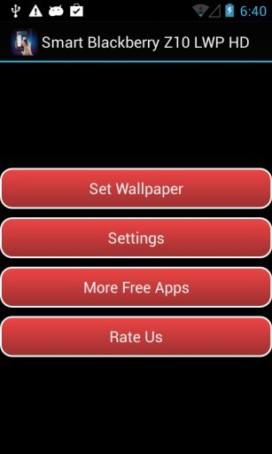 Smart Blackberry Z10 LWP HD截图6