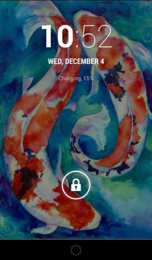 Koi Fish Live Wallpaper HD截图1