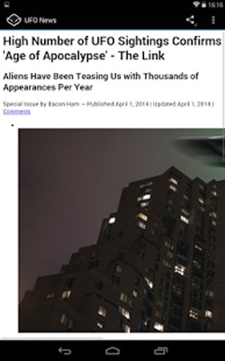 Paranormal &amp; UFO News截图5