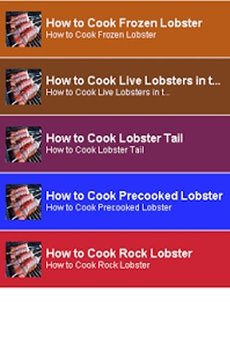 Lobster Cooking截图