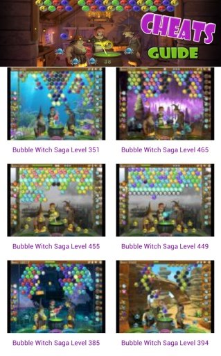 Bubble Witch Saga Guide Cheats截图4