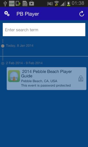 2014 Pebble Beach Player Guide截图1