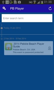 2014 Pebble Beach Player Guide截图