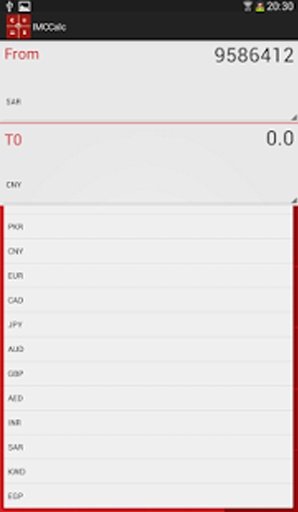 Multi Currency Calculator截图5