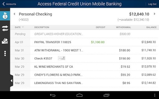 Access FCU Mobile Banking截图2