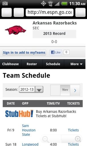 Arkansas Basketball截图3