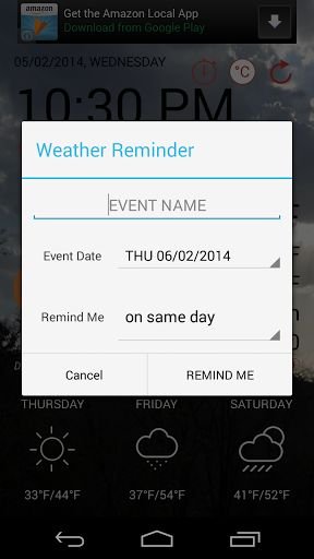 Android Weather Alerts截图2