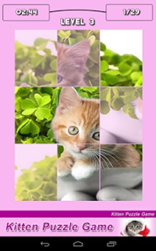 Kitten Puzzle Game for Kids截图2