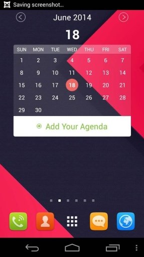 Calendar Panel截图3