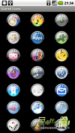 图标扩展包 Icon Pack - Orb Glared截图1