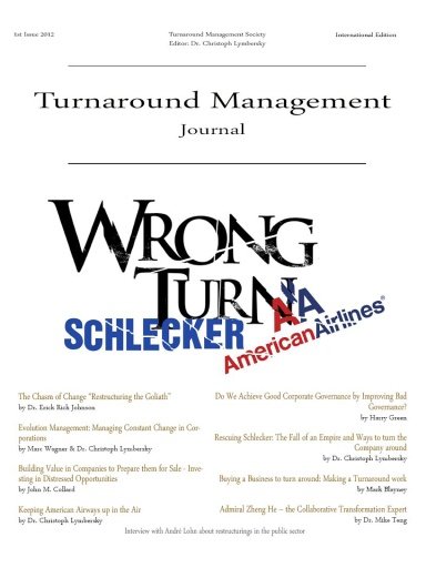 Turnaround Management Journal截图1