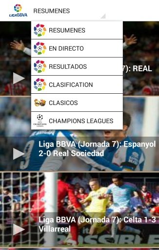 Liga BBVA Tube截图4