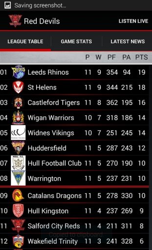 Salford Red Devils Official截图5