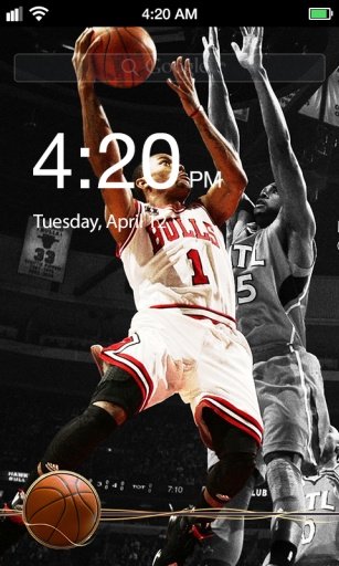 Basketball World Lock Screen截图4