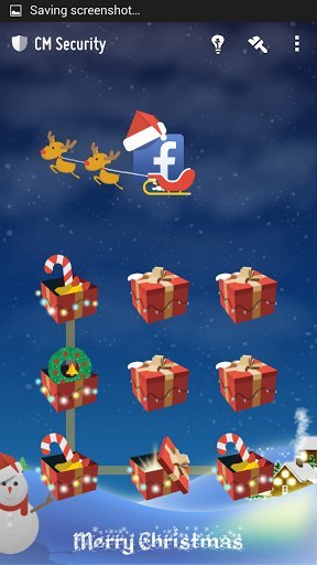 AppLock Theme - Christmas截图1