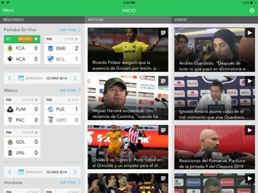 Univision Football for Android截图1