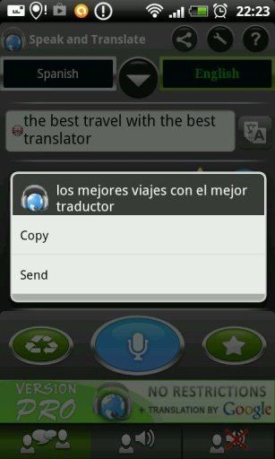 Translator S&amp;T Spanish FREE截图5