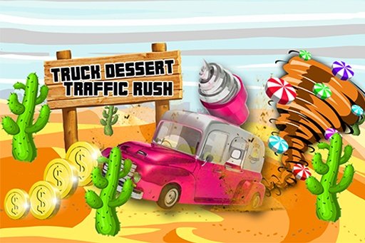 Truck Desert Traffic Rush截图2