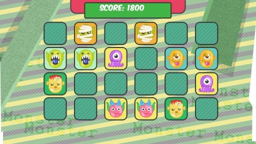 Monster Matching Game for Kids截图6