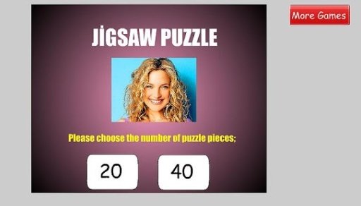 Kate Hudson Jigsaw Puzzle Game截图1