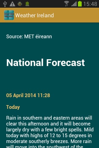 Weather Ireland截图3