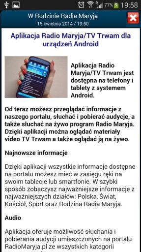 Radio Maryja / TV Trwam截图3