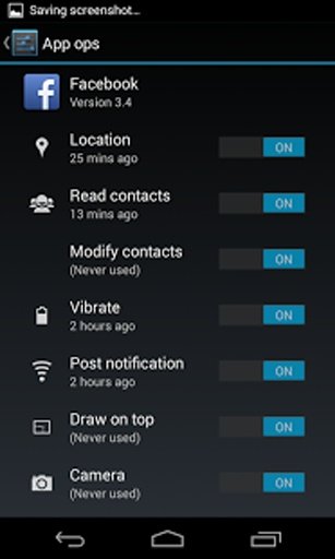 Permission Manager App Ops 4.4截图2