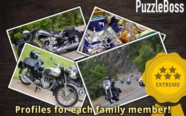 Motorcycle Jigsaw Puzzles FREE截图3