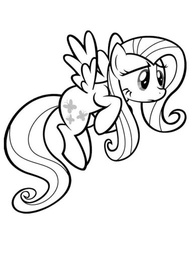 Little Princess Pony Coloring截图3