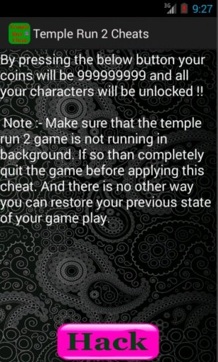 Hack &amp; Cheats For Temple Run 2截图6