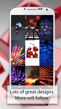 3D Backgrounds &amp; Wallpapers截图