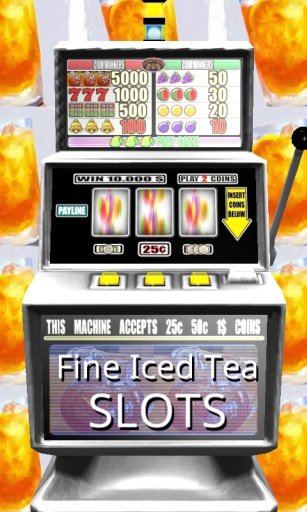 3D Fine Iced Tea Slots - Free截图2