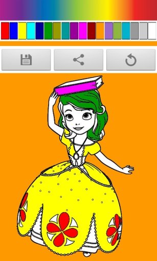 Sofia the First Coloring截图4