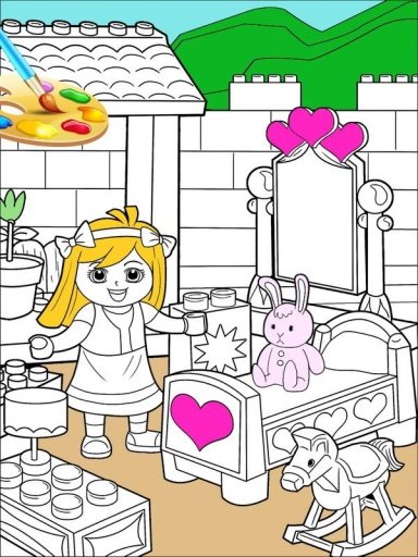 Dora The Lego Coloring截图4