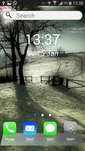 Launcher 7 Cool Theme Free截图3