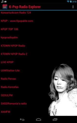 K-Pop Radio Explorer截图2