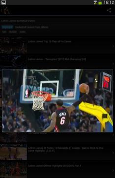 勒布朗·詹姆斯篮球视频截图