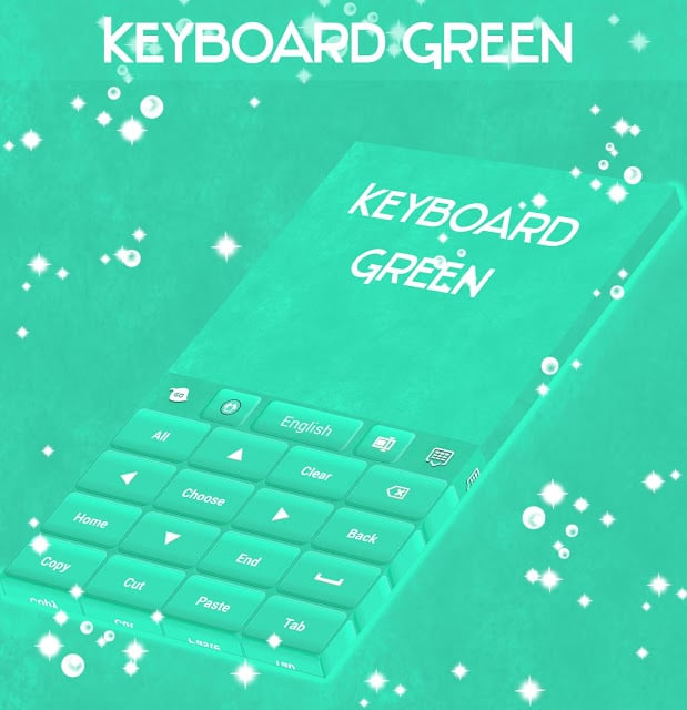 绿色的键盘皮肤截图9