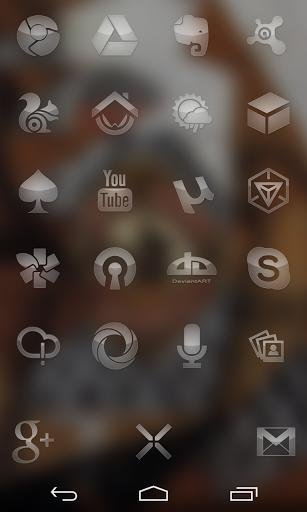 MNML Glass Icon Pack截图2