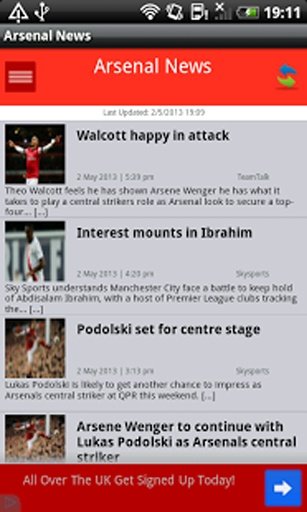 Arsenal News截图3