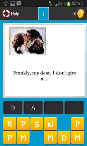 Famous Movie Quote Quiz截图8