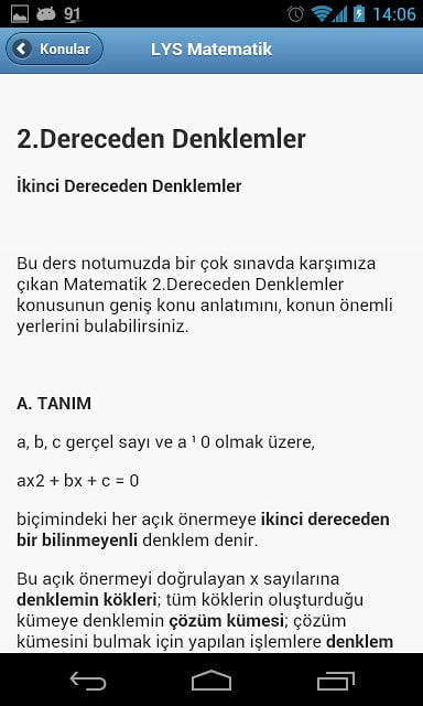 LYS Ders Notları截图4