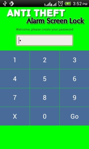 Anti theft alarm screen lock截图3