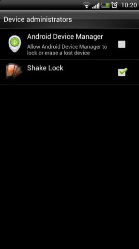 Shake Lock截图2